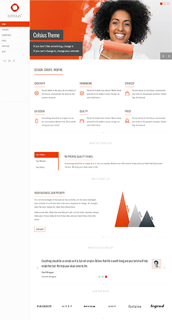 Celsius Joomla Template