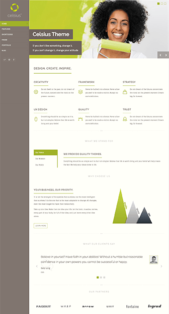 Celsius Joomla Template