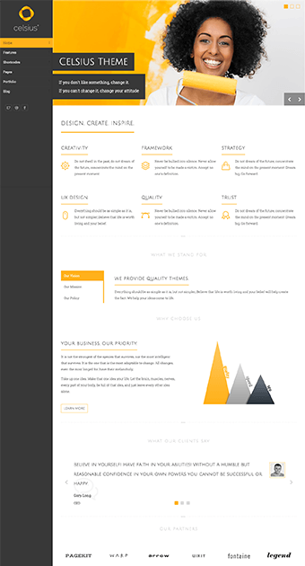 Celsius Joomla Template