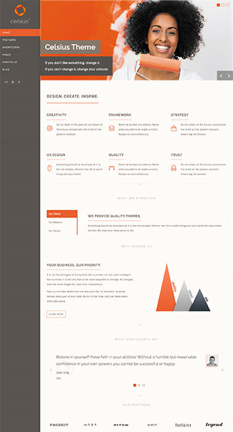Celsius Joomla Template