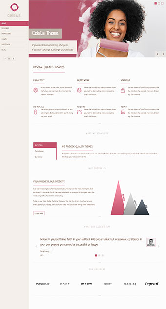 Celsius Joomla Template