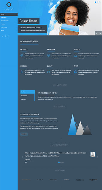 Celsius Joomla Template